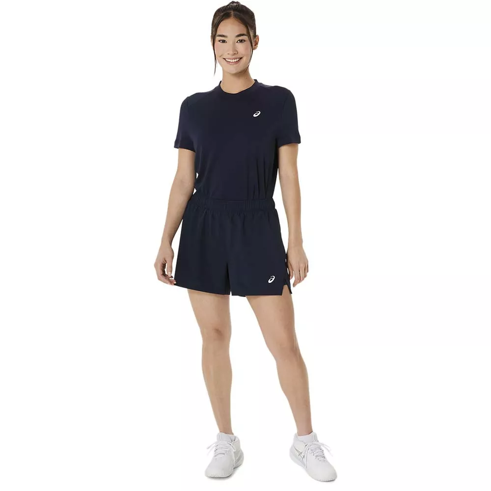 Asics Court 2-n-1 Short Damen Marineblau