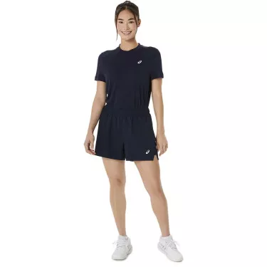 Asics Court 2-n-1 Short Damen Marineblau