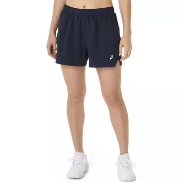 Asics Court 2-n-1 Short Damen Marineblau
