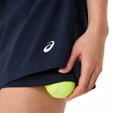 Asics Court 2-n-1 Short Damen Marineblau