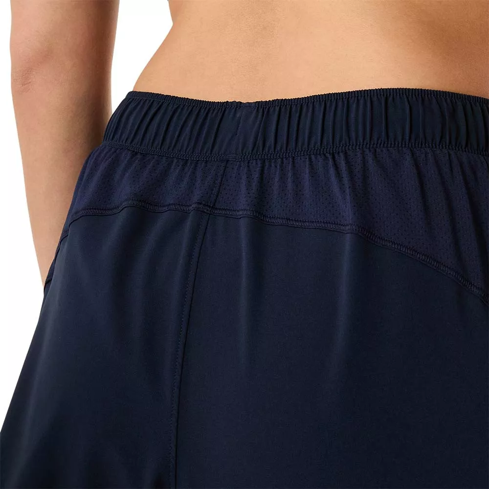 Asics Court 2-n-1 Short Damen Marineblau
