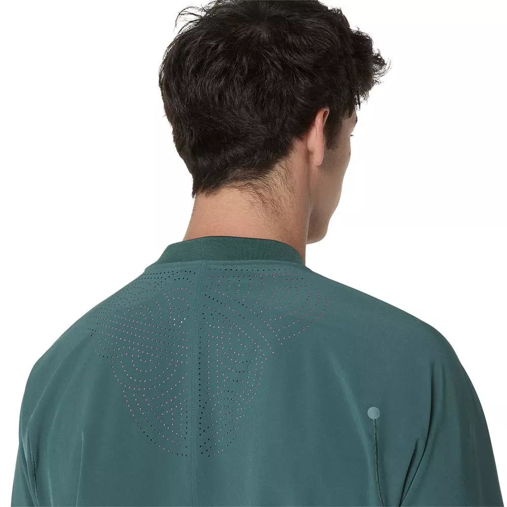 Asics Match Jacke Gr&uuml;n