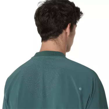 Asics Match Jacke Gr&uuml;n