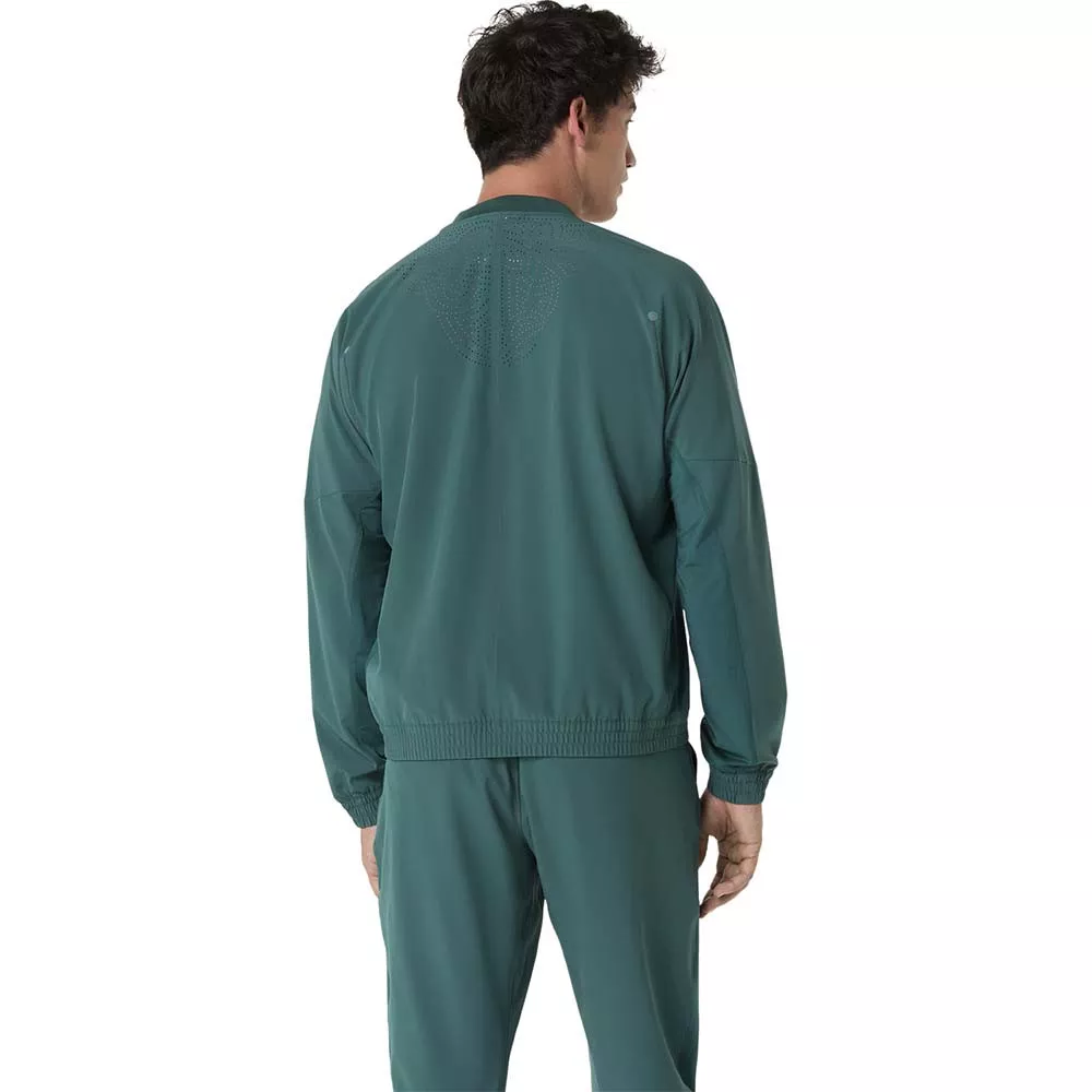 Asics Match Jacke Gr&uuml;n