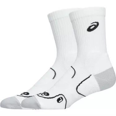 Asics Tennis Court+ Crew Socken Wei&szlig;