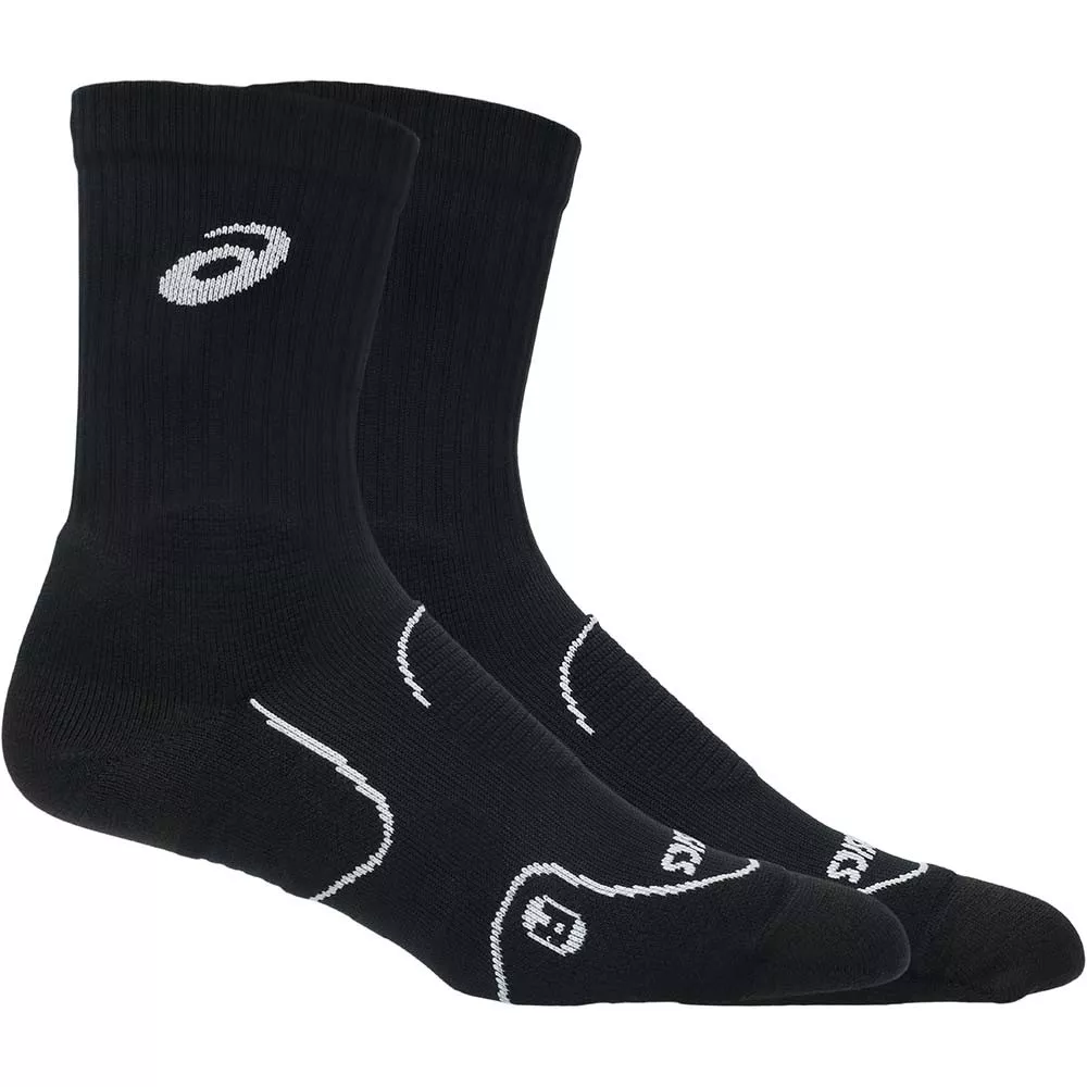 Asics Tennis Court+ Crew Socken Schwarz