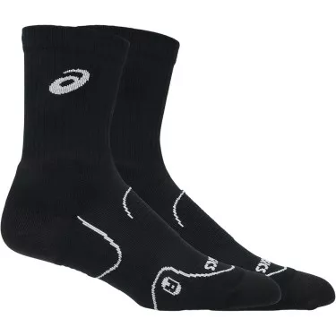 Asics Tennis Court+ Crew Socken Schwarz