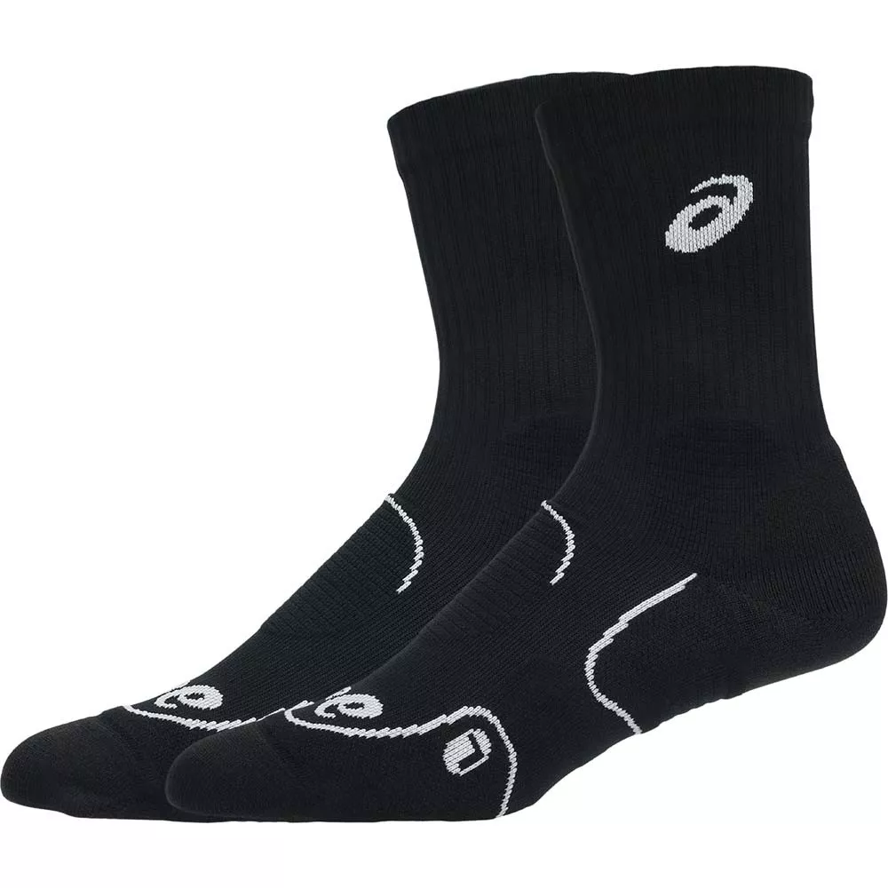 Asics Tennis Court+ Crew Socken Schwarz