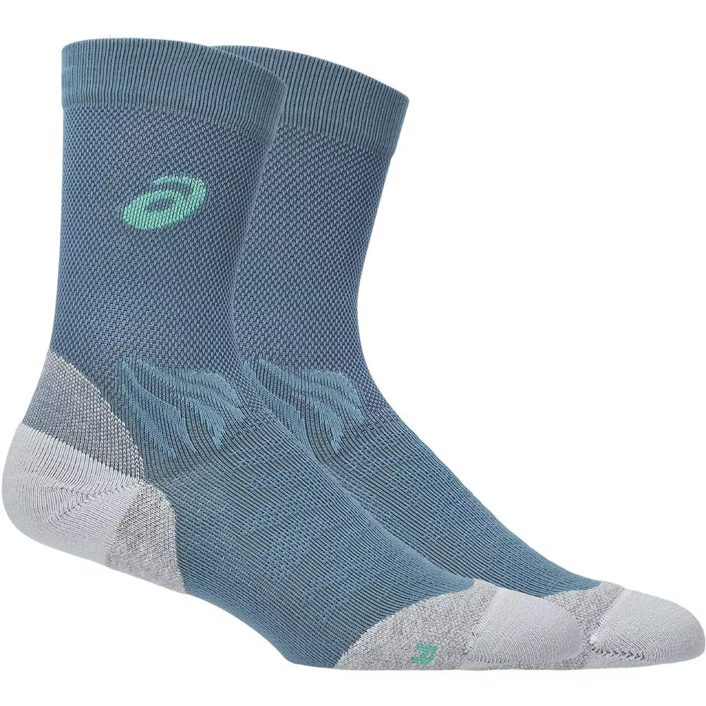 Asics Tennis Lightweight Court+ Crew Socken Grau Gr&uuml;n