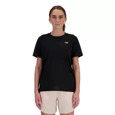 New Balance Essentials T-Shirt Damen Schwarz