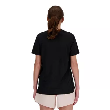 New Balance Essentials T-Shirt Damen Schwarz