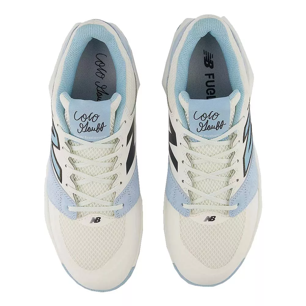 New Balance Coco Delray Tennisschuhe Wei&szlig; / Blau