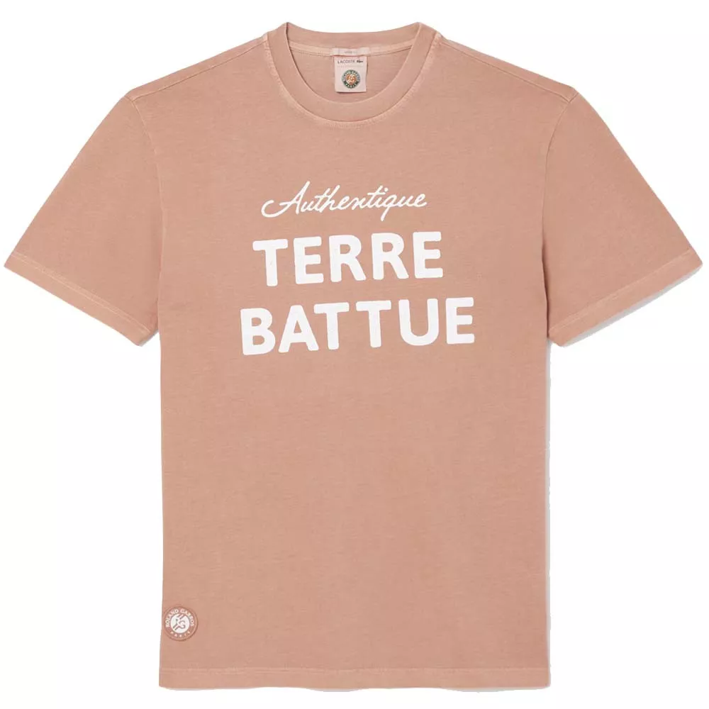 Lacoste Roland Garros Unisex Clay Court T-Shirt
