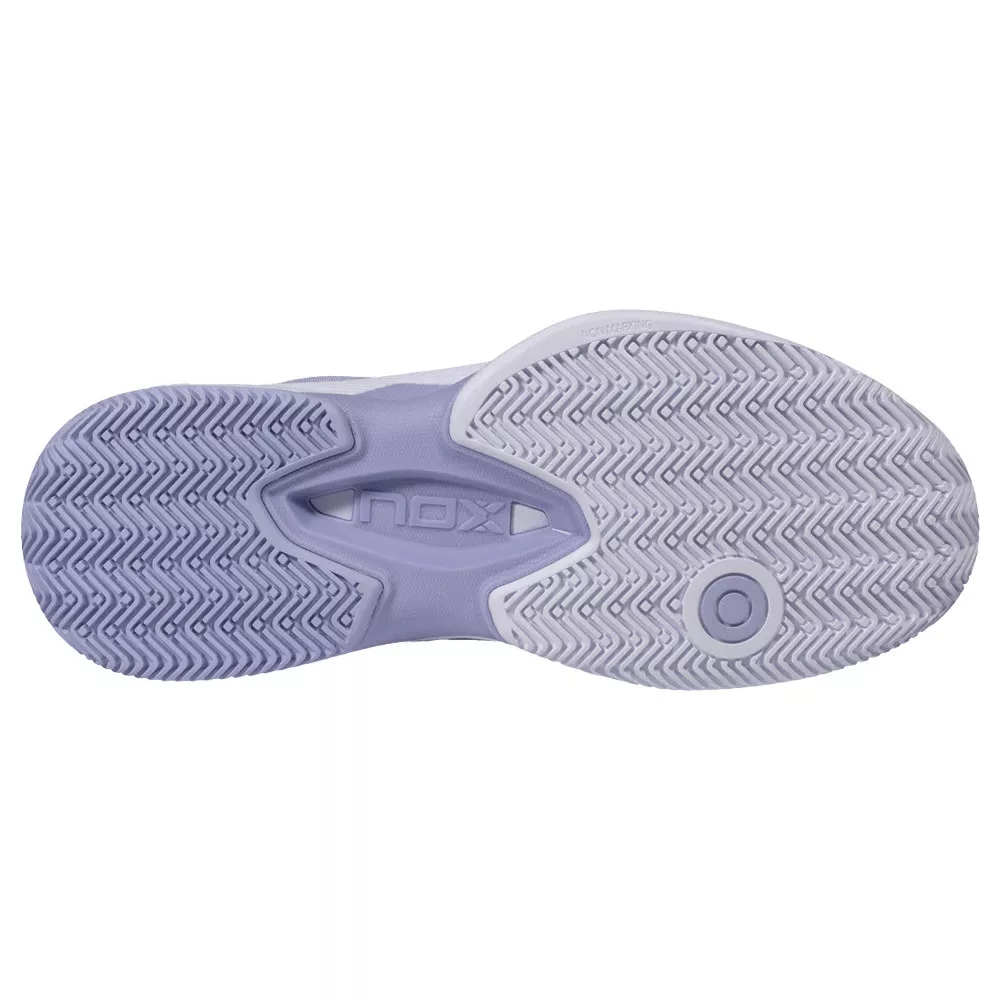 Nox AT10 Pro 2026 Padelschuhe Damen Mauve / Wei&szlig;