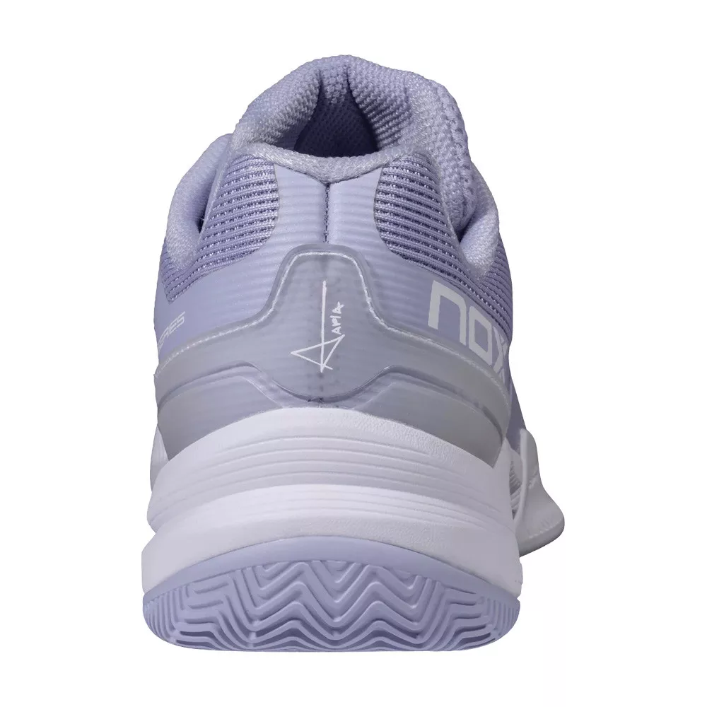 Nox AT10 Pro 2026 Padelschuhe Damen Mauve / Wei&szlig;