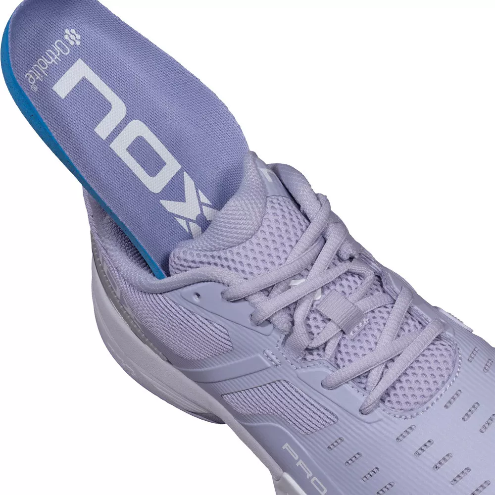 Nox AT10 Pro 2026 Padelschuhe Damen Mauve / Wei&szlig;