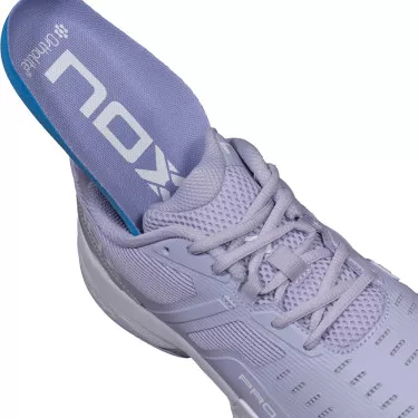 Nox AT10 Pro 2026 Padelschuhe Damen Mauve / Wei&szlig;