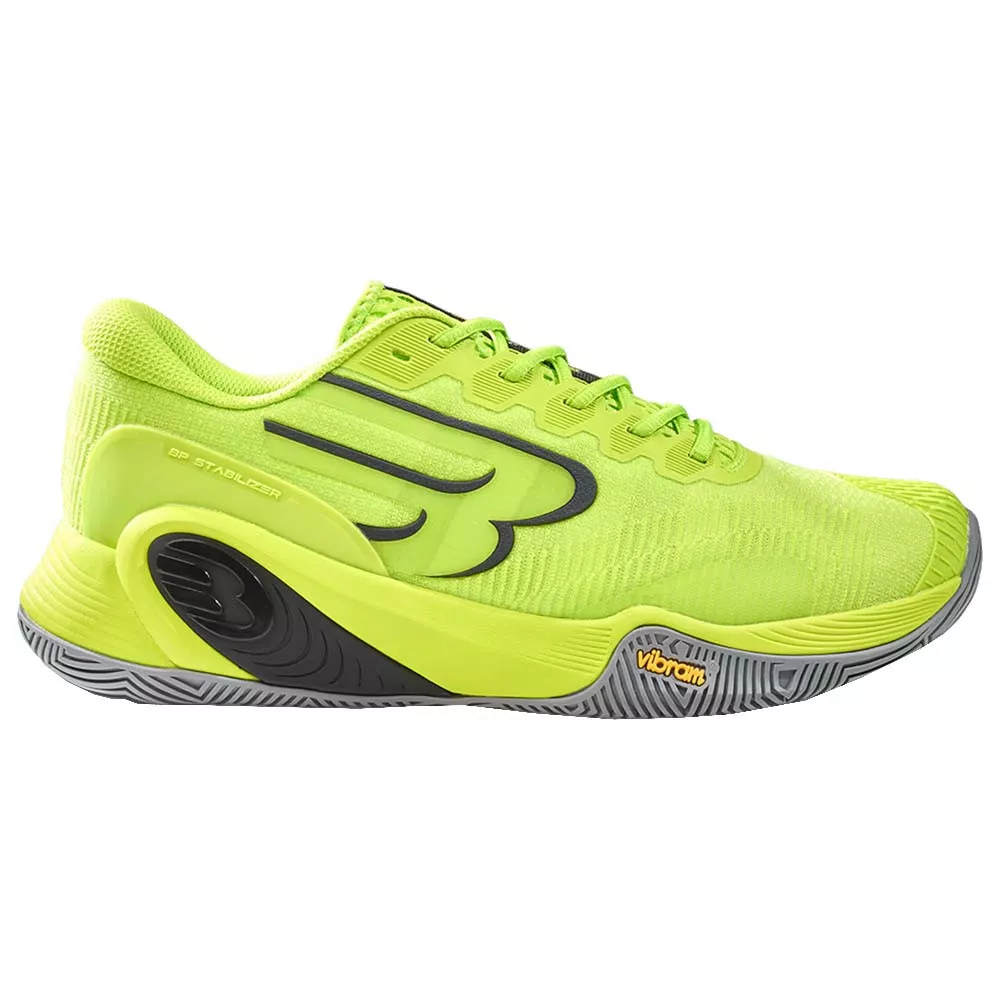 Bullpadel Hack Vibram 26V Lime Padelschuhe