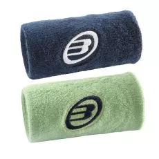 Bullpadel BPMU262 Schwei&szlig;band Marineblau / Gr&uuml;n 2er-Pack