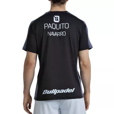 Bullpadel Paquito Navarro 26V T-Shirt Schwarz
