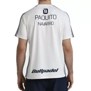 Bullpadel Paquito Navarro 26V T-Shirt Wei&szlig;
