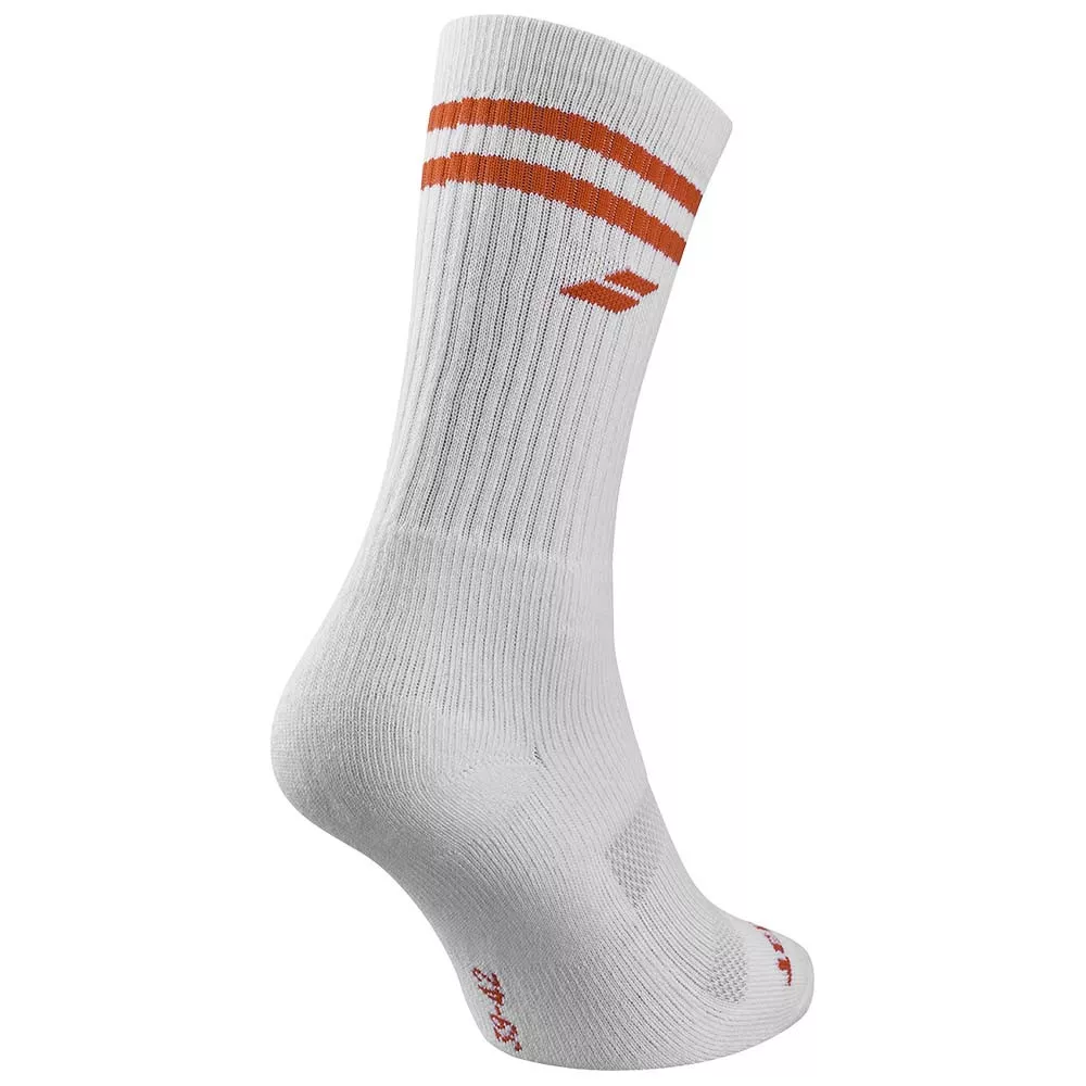 Babolat Team Single Socken Wei&szlig; / Orange