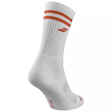 Babolat Team Single Socken Wei&szlig; / Orange