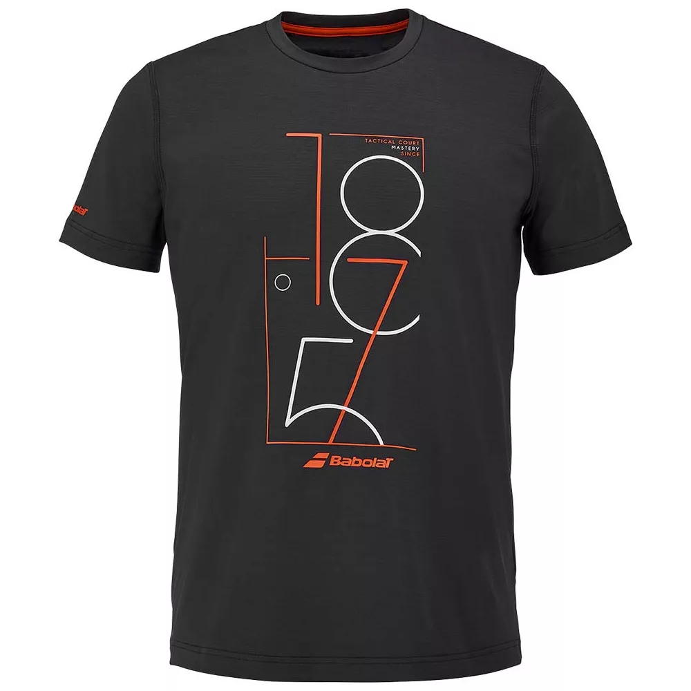 Babolat Exercise Graphic T-Shirt Schwarz