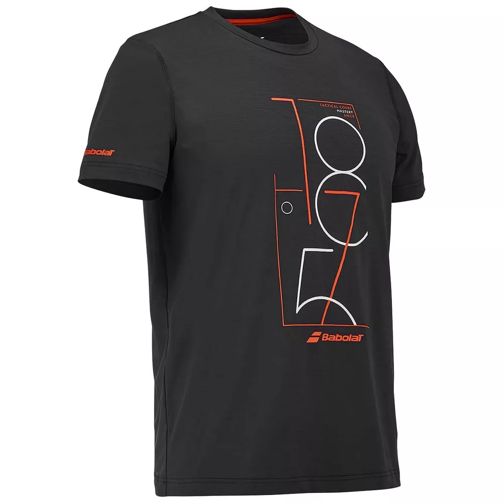Babolat Exercise Graphic T-Shirt Schwarz