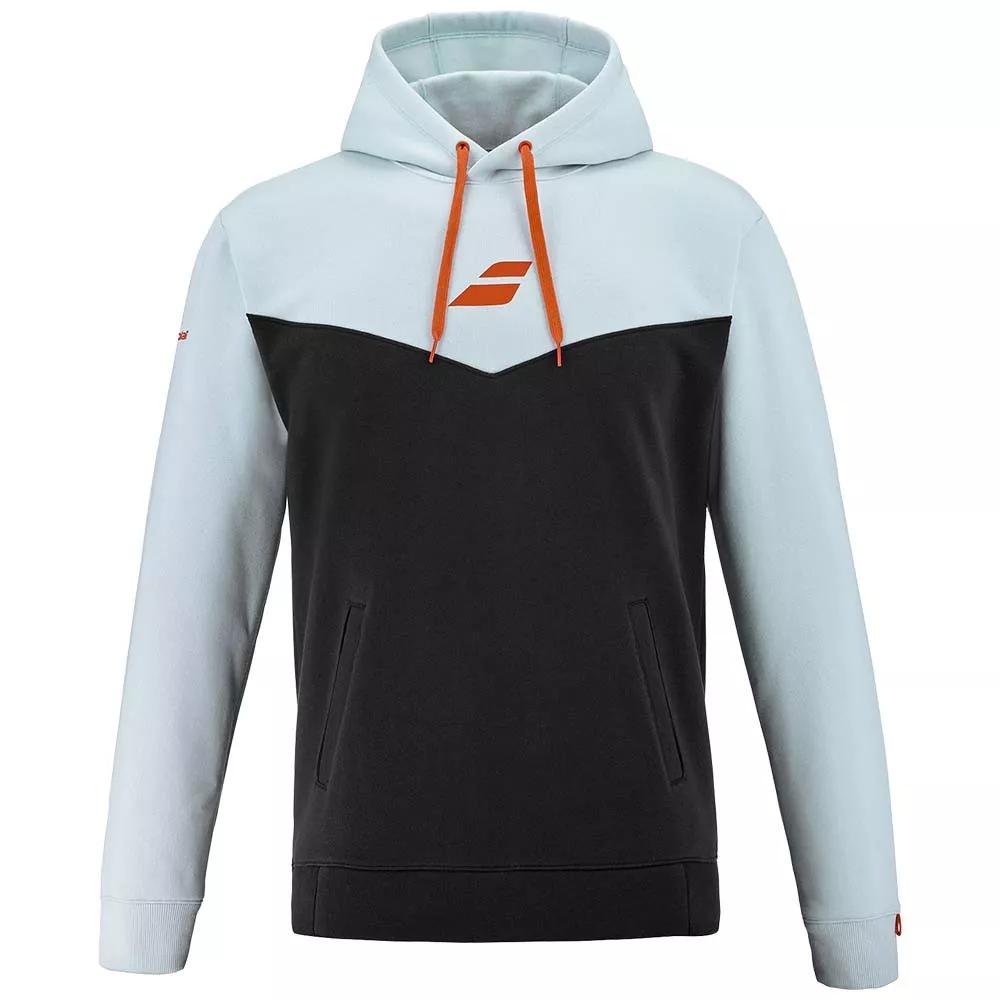 Babolat Exercise Junior Kapuzenpullover Hellblau / Schwarz