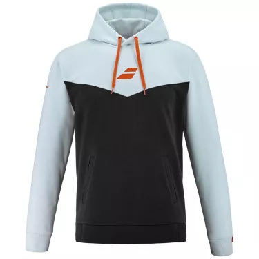 Babolat Exercise Junior Kapuzenpullover Hellblau / Schwarz
