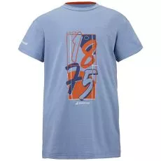 Babolat Graphic Junior T-Shirt Blau