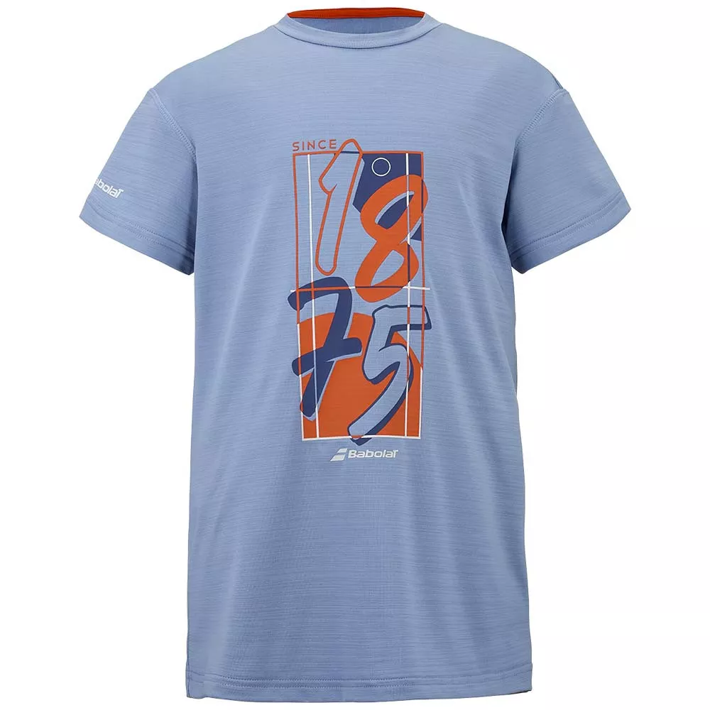 Babolat Graphic Junior T-Shirt Blau
