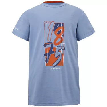 Babolat Graphic Junior T-Shirt Blau