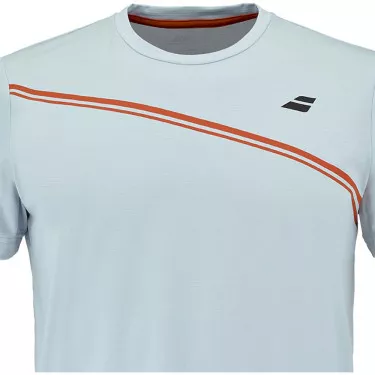 Babolat Play Crew Neck Junior T-Shirt Hellblau