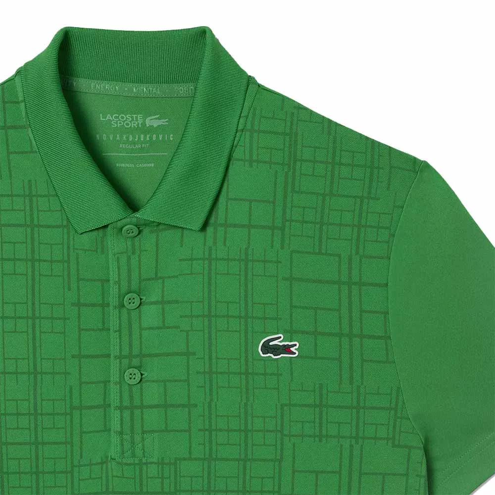 Lacoste Tennis Novak Djokovic Poloshirt Gr&uuml;n