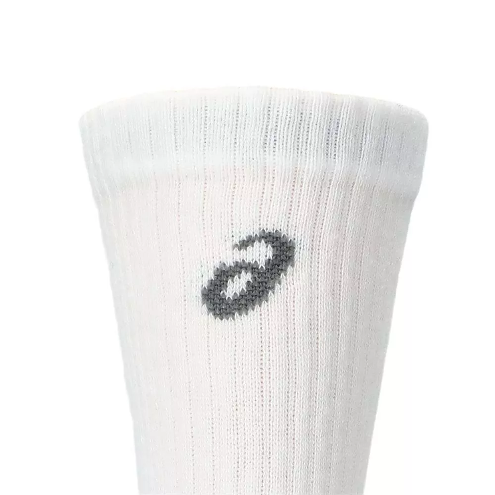 Asics Crew Socken Wei&szlig; 3er-Pack