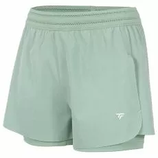 Tecnifibre Team Stretch Short Damen Pastellgr&uuml;n