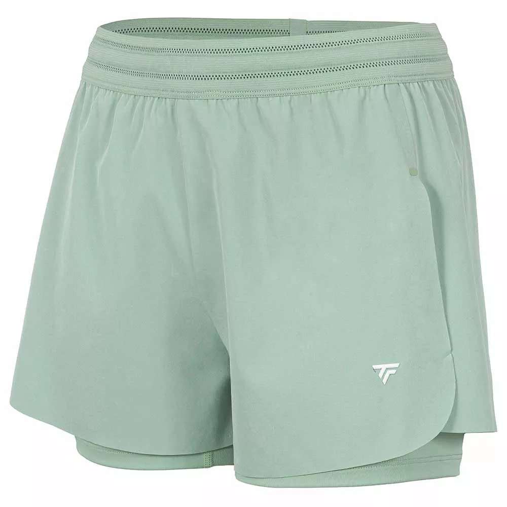 Tecnifibre Team Stretch Short Damen Pastellgr&uuml;n