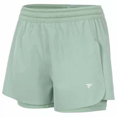 Tecnifibre Team Stretch Short Damen Pastellgr&uuml;n