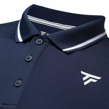 Tecnifibre Team Tech Poloshirt Marineblau