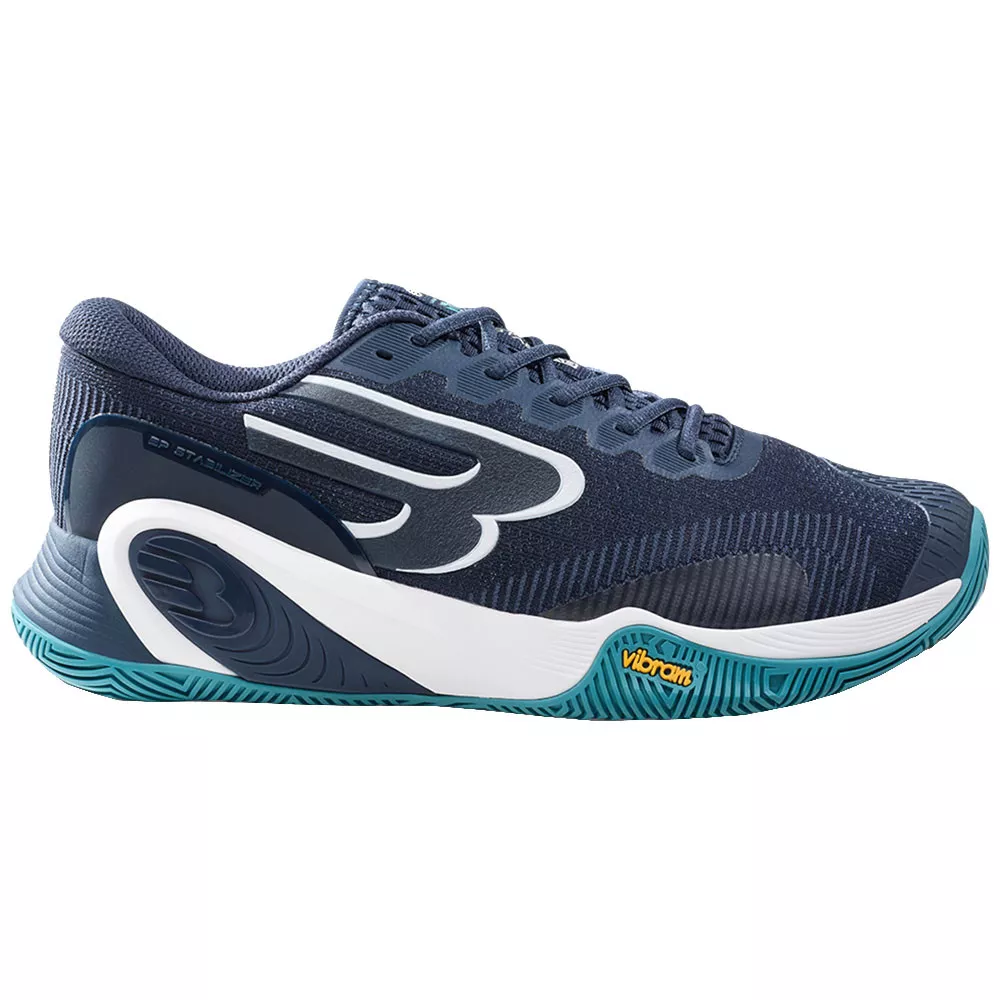 Bullpadel Hack Vibram 26V Padelschuhe Marineblau