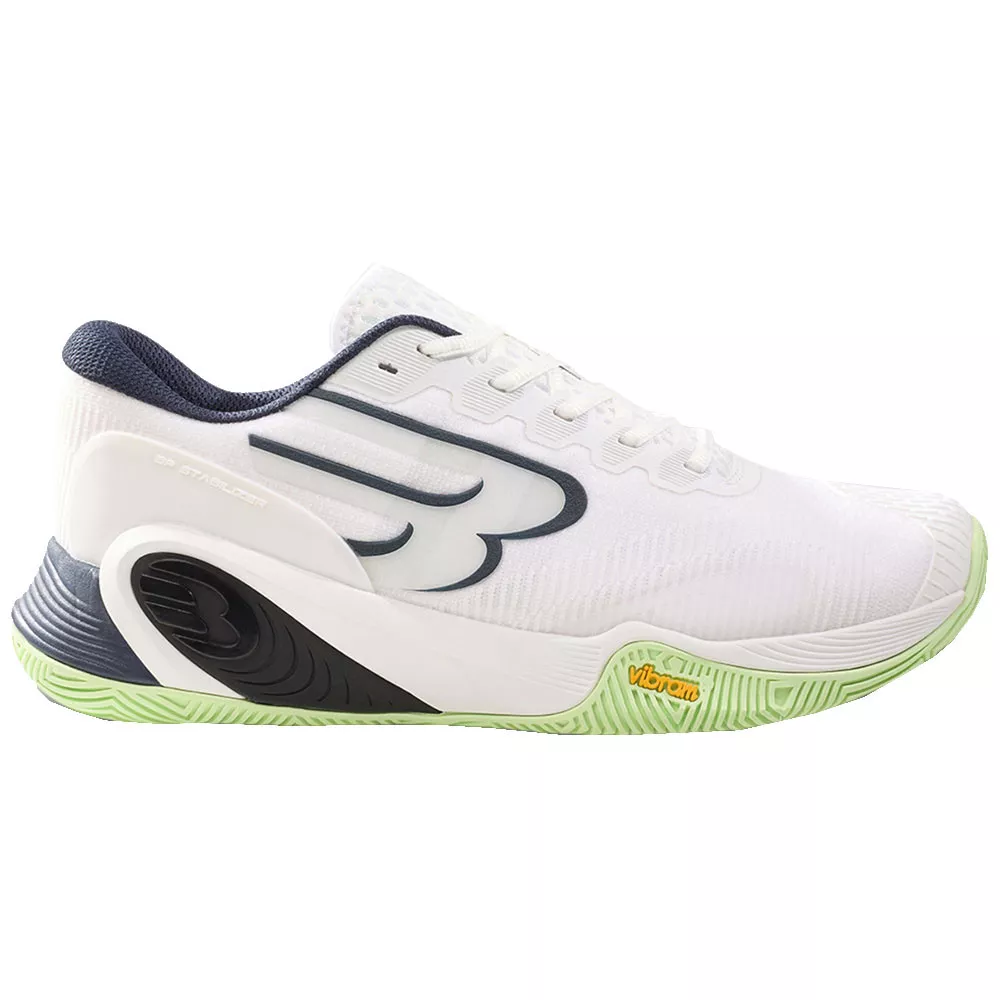 Bullpadel Hack Vibram 26V Padelschuhe Wei&szlig;