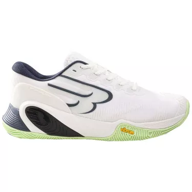 Bullpadel Hack Vibram 26V Padelschuhe Wei&szlig;