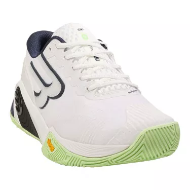 Bullpadel Hack Vibram 26V Padelschuhe Wei&szlig;