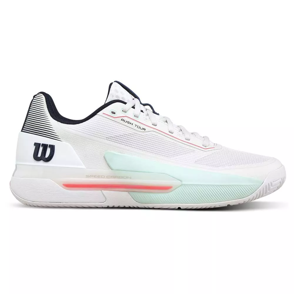 Wilson Rush Tour 5 Tennisschuhe Wei&szlig; / Pastellgr&uuml;n