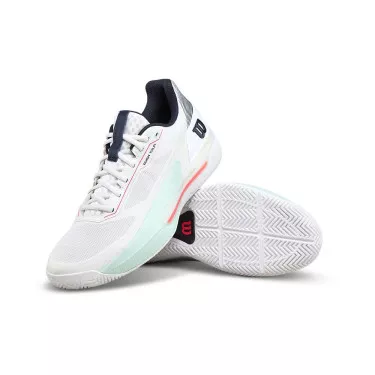 Wilson Rush Tour 5 Tennisschuhe Wei&szlig; / Pastellgr&uuml;n