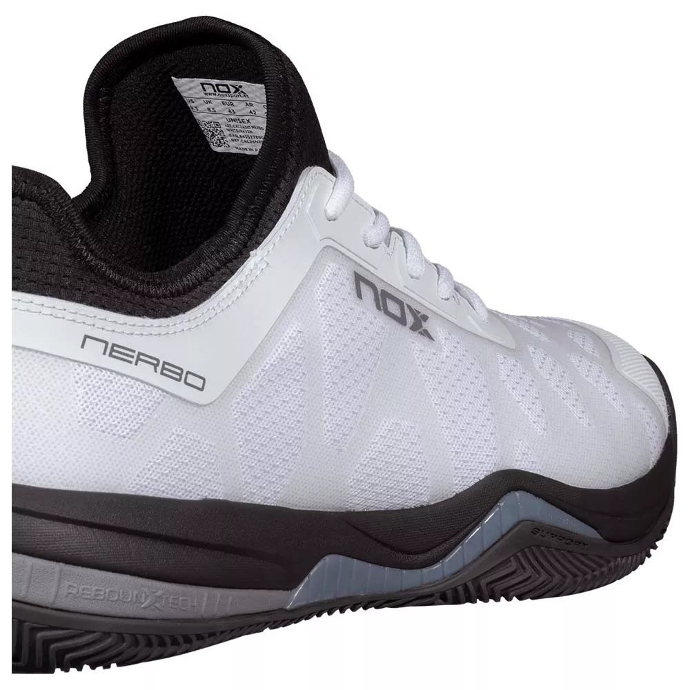 Nox Nerbo 2026 Padelschuhe Wei&szlig; / Schwarz
