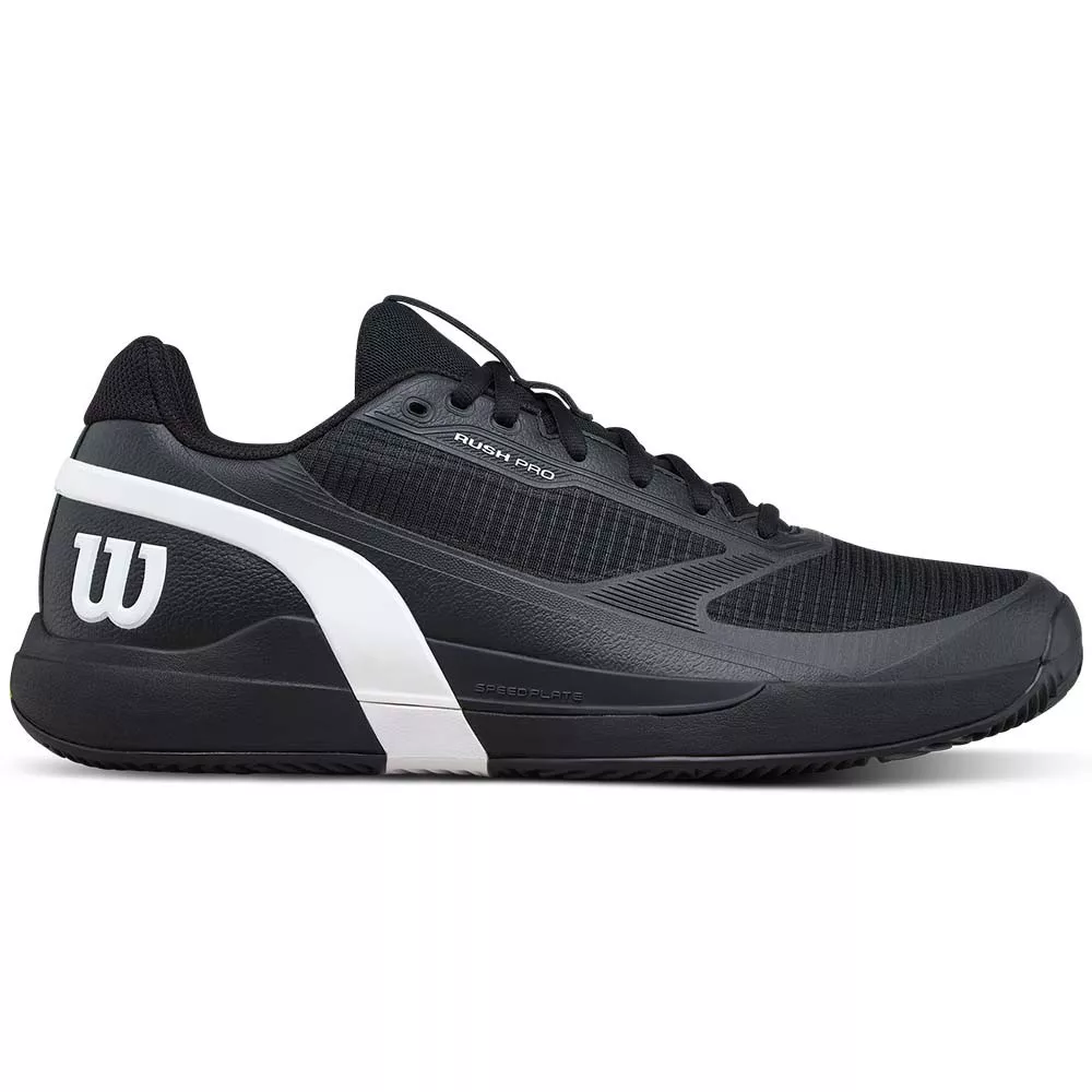 Wilson Rush Pro 5 Tennisschuhe Sandplatz Schwarz