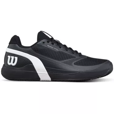 Wilson Rush Pro 5 Tennisschuhe Sandplatz Schwarz